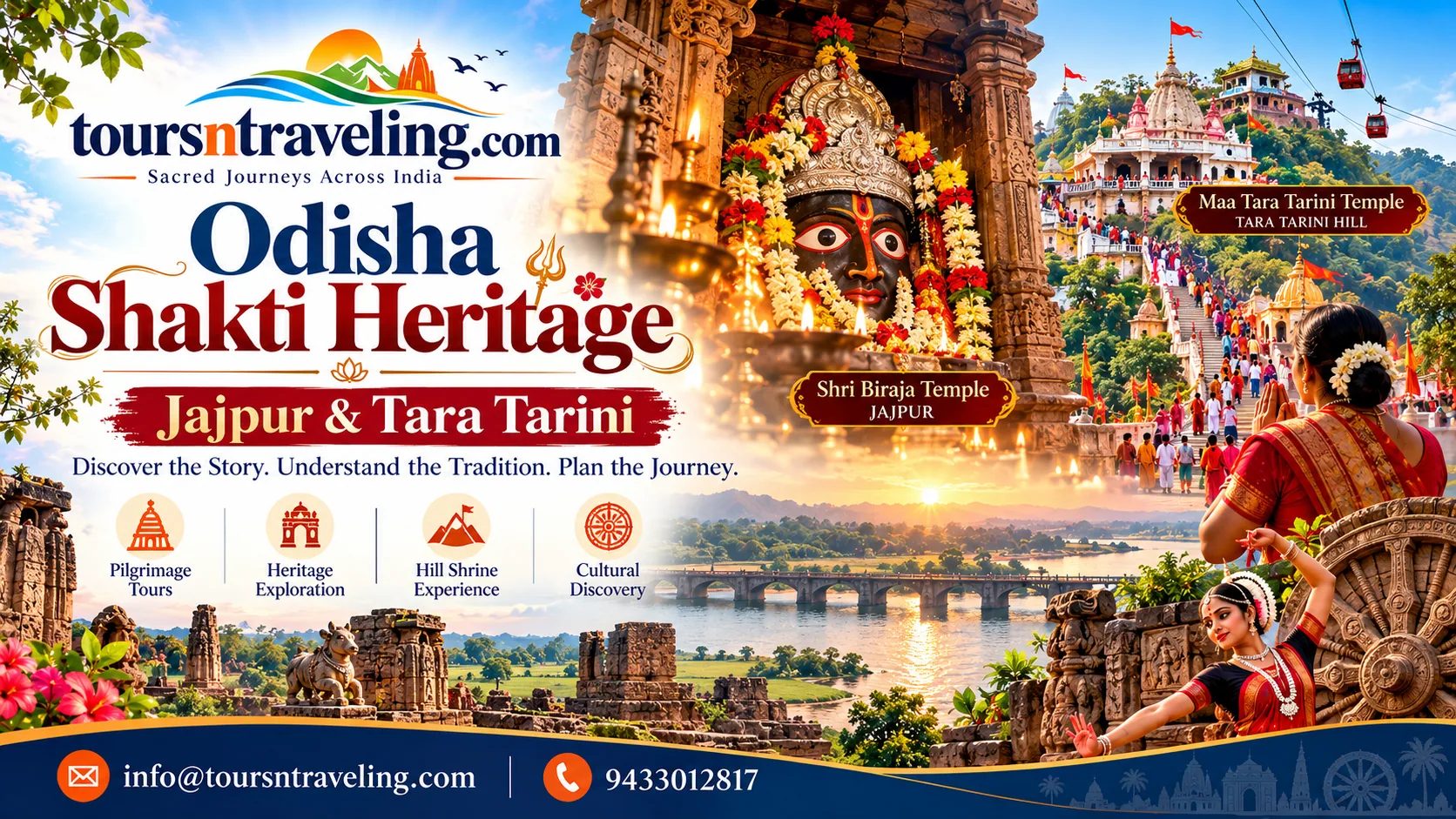 Odisha Shakti Heritage: Jajpur & Tara Tarini pilgrimage tour
