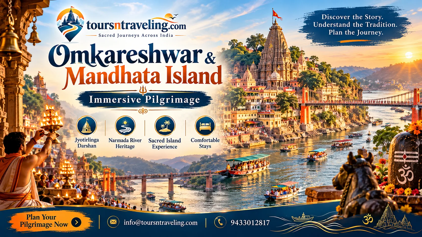 Omkareshwar & Mandhata Island Immersive Pilgrimage pilgrimage tour
