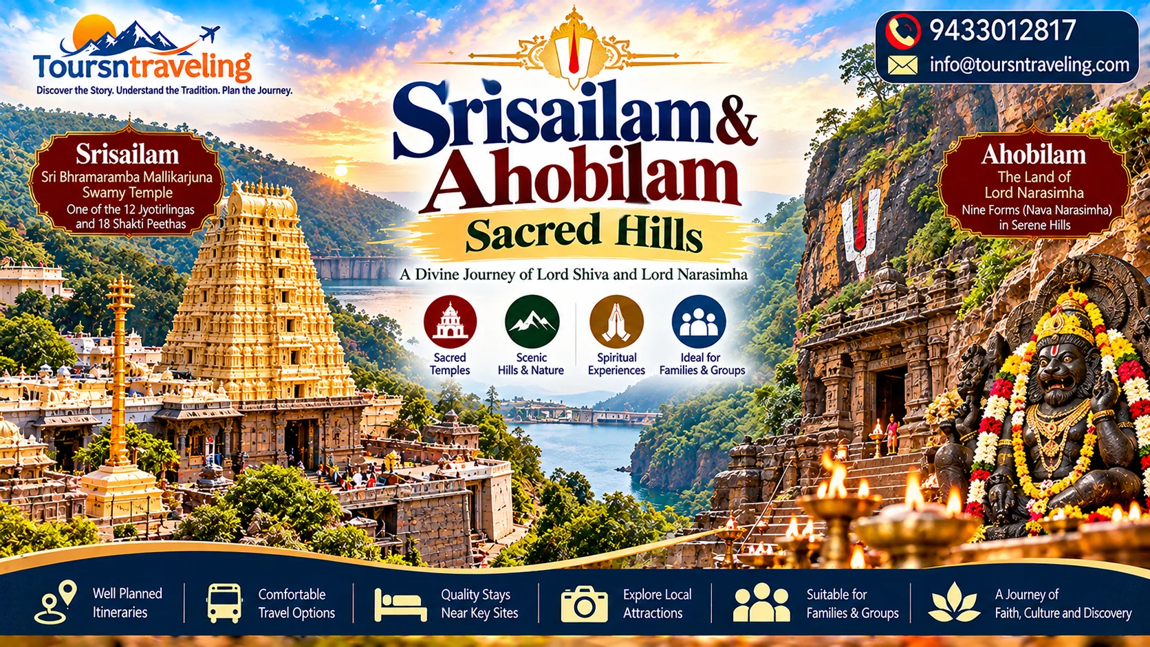 Srisailam & Ahobilam Sacred Hills pilgrimage tour