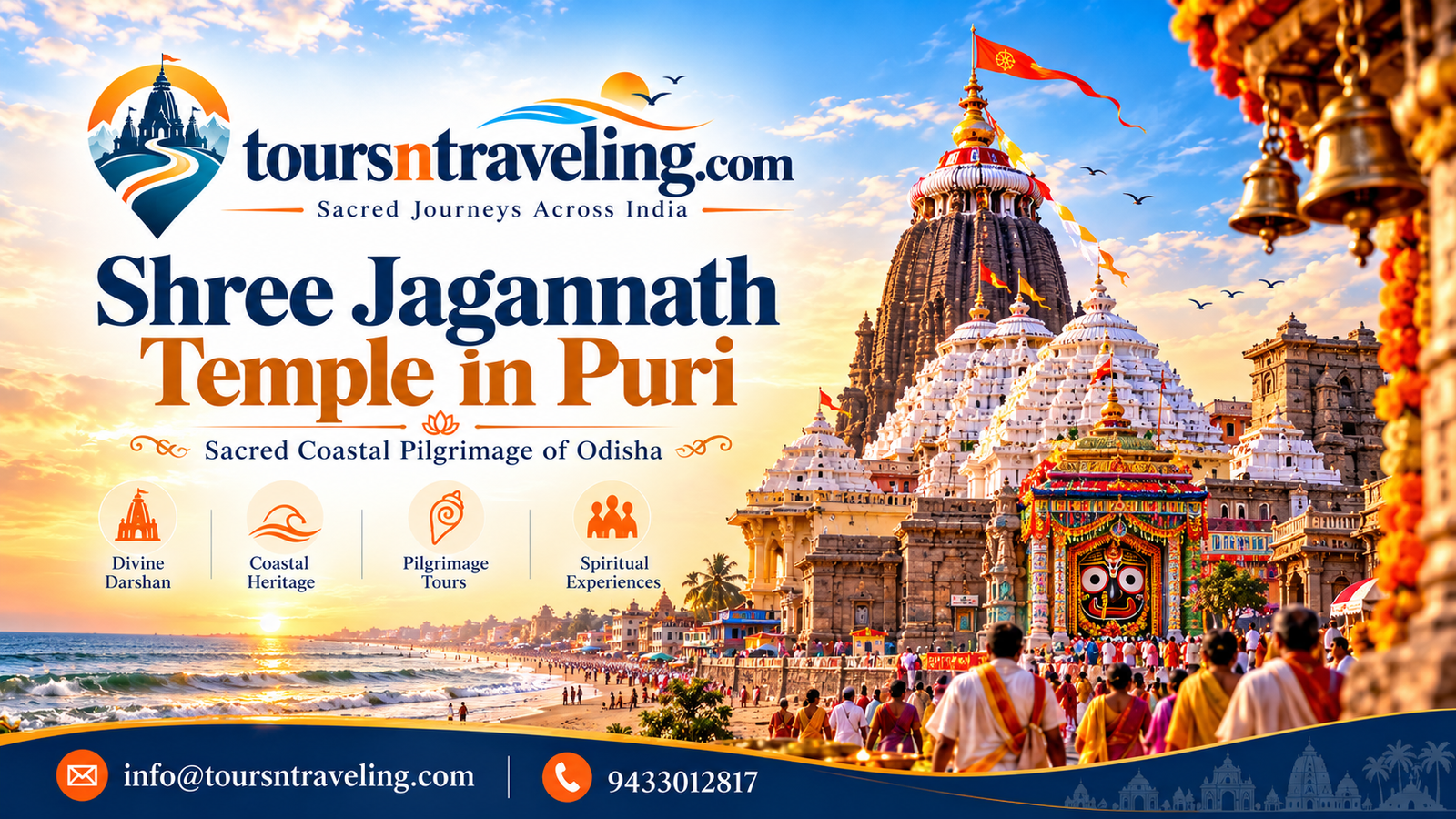 Shree Jagannath Temple in Puri